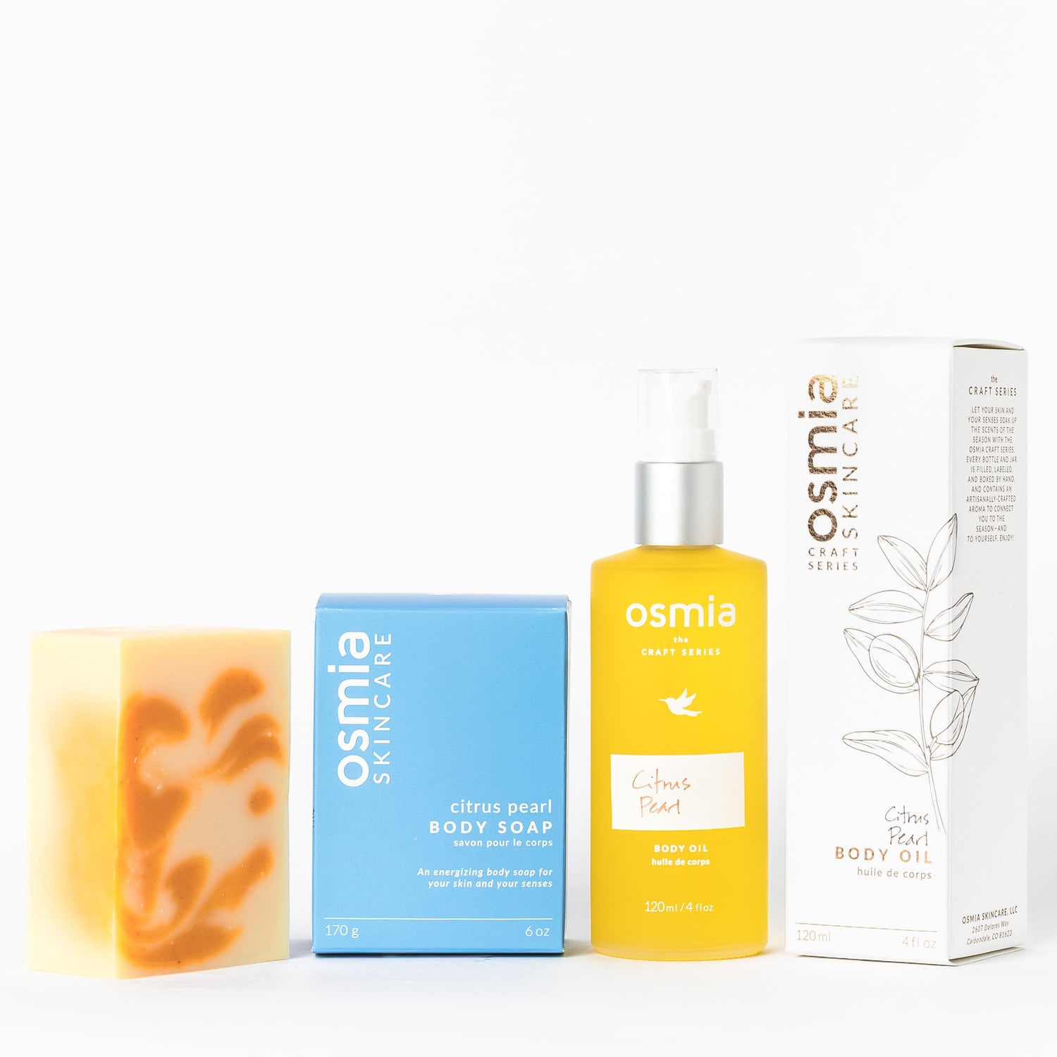 Citrus Pearl Gift Set - Osmia