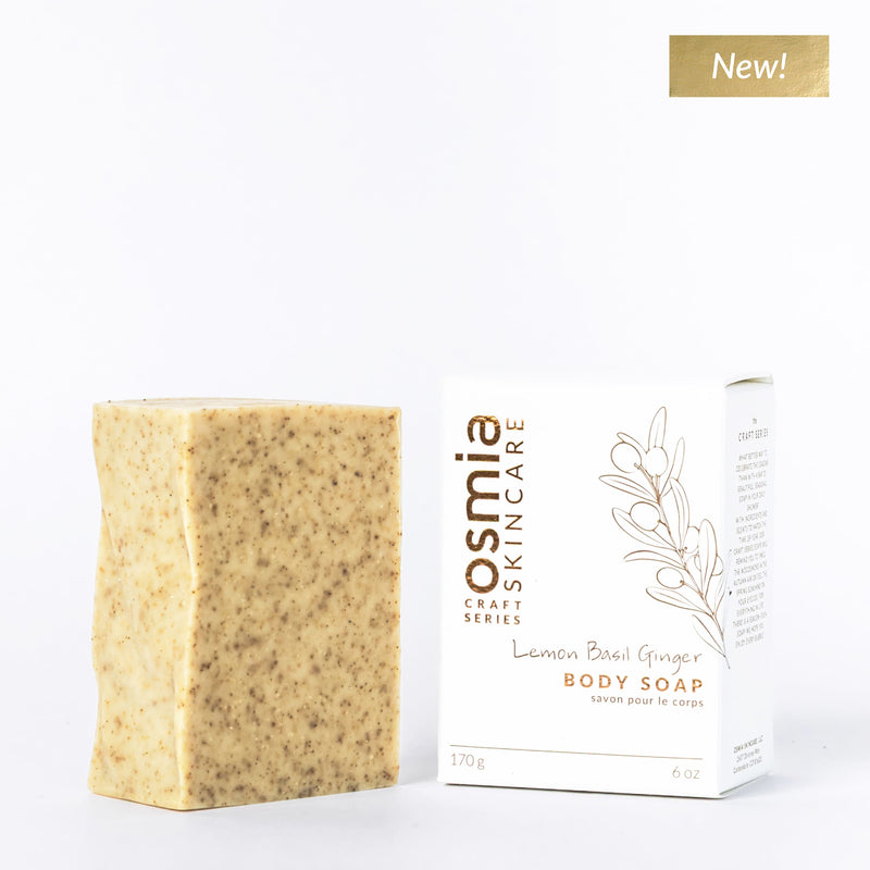 Lemon Basil Ginger Body Soap