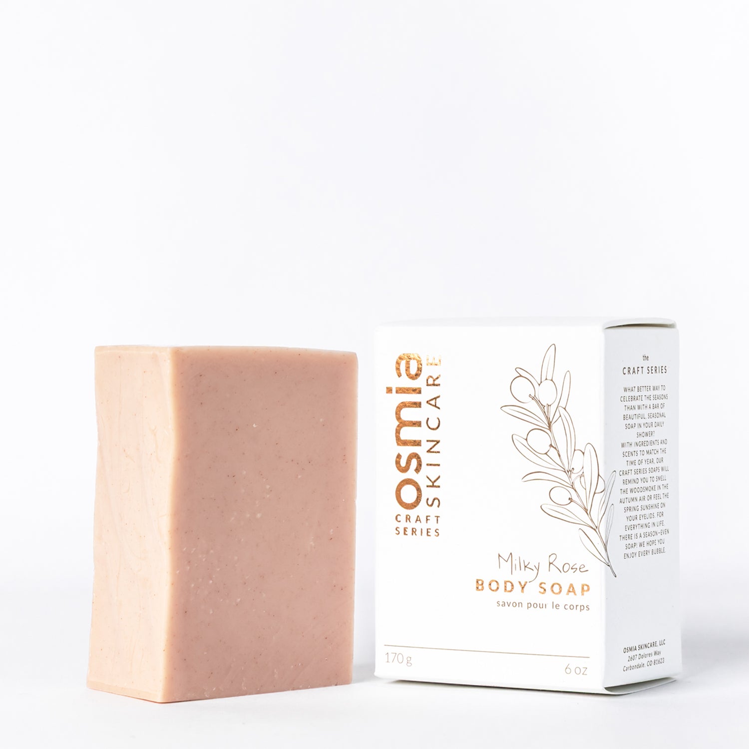 Milky Rose Body Soap - Osmia