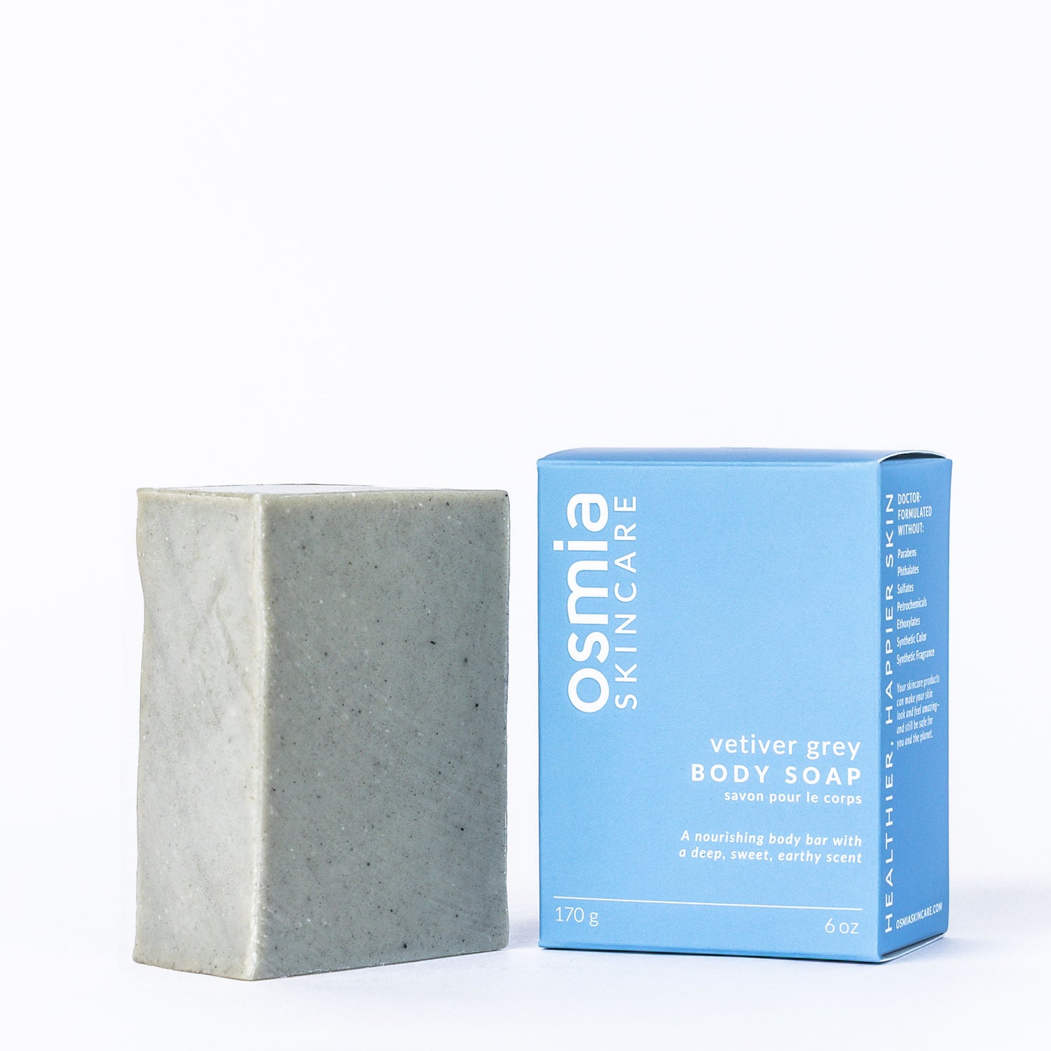 Vetiver Grey Body Soap - Osmia